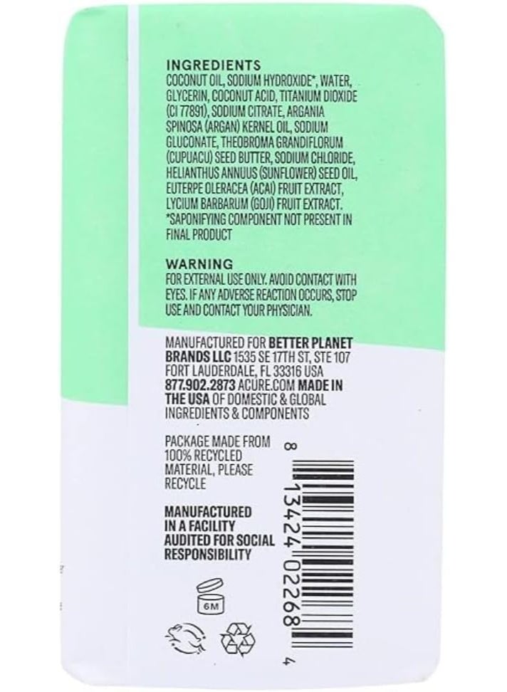 Acure Coconut & Argan Shampoo Bar, 5 Oz - Image 3